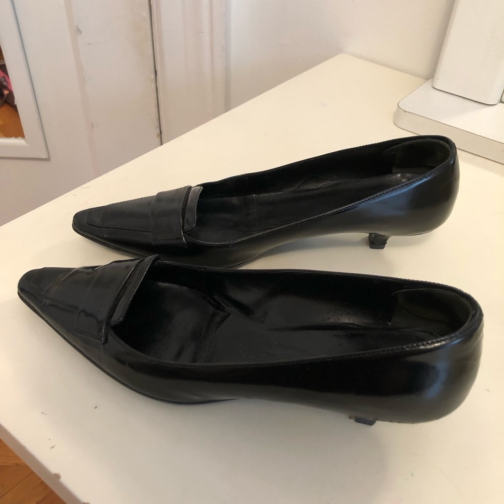 PRADA authentic black low heels